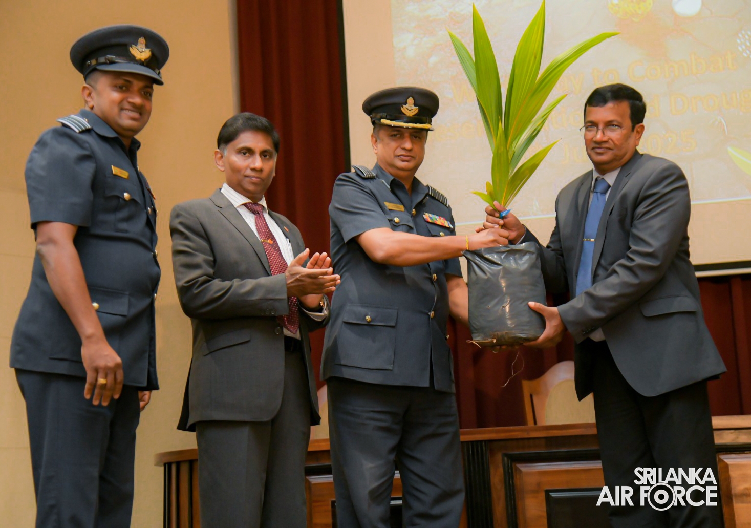 SLAF AGRO UNIT PARTICIPATES IN GLOBAL DAY FOR THE MITIGATION OF DESERTIFICATION AND DROUGHT